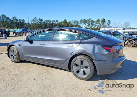 2022 Tesla Model 3 из США, поврежденный, VIN 5YJ3E1EB8NF171201